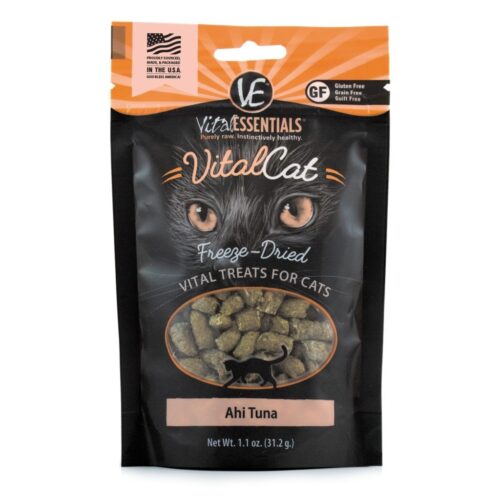 Vital Essentials Ahi Tuna Freeze-Dried Grain Free Treats, 1.1 oz