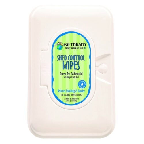 EARTHBATH Green Tea & AwapuhiShed Control Wipes 72ct