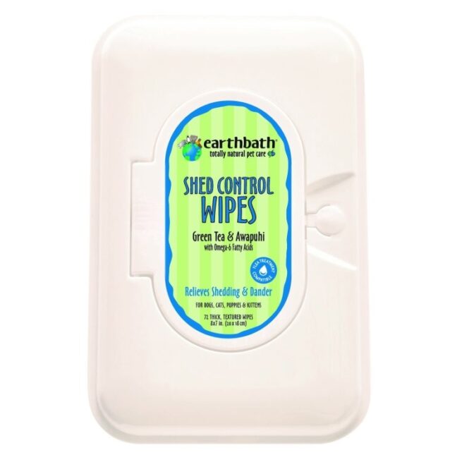 EARTHBATH Green Tea & AwapuhiShed Control Wipes 72ct