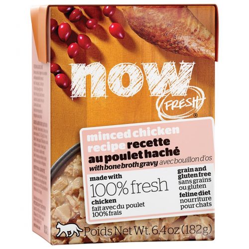 Now Fresh Grain Free Minced Chicken with Bone Broth 6.4OZ