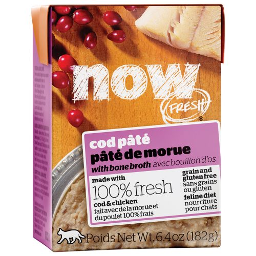 Now Fresh Grain Free Cod Pate with Bone Broth 6.4OZ