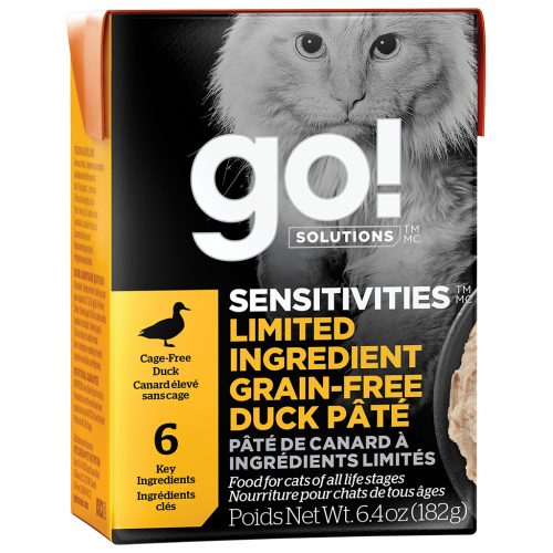 GO! Sensitivities LID GF Duck Pate 6.4OZ