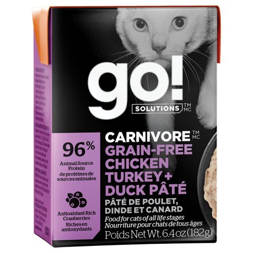GO! Carnivore Chicken,Turkey & Duck 6.4OZ|