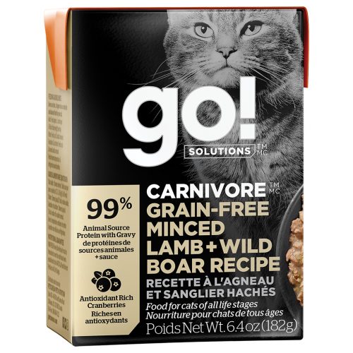 GO! Carnivore Minced Lamb & Boar 6.4OZ|
