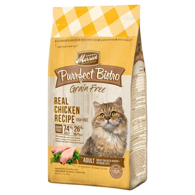 Merrick Purrfect Bistro Real Chicken Recipe 4LB