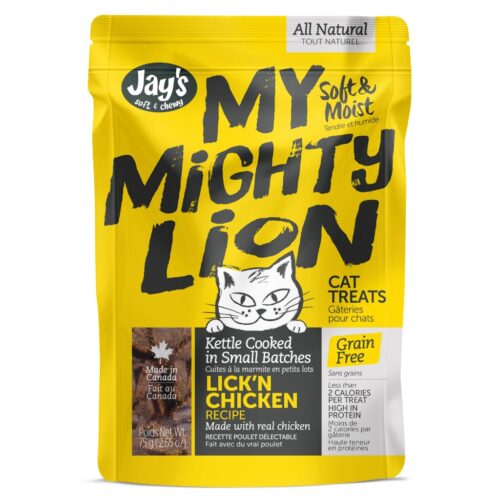 Jay's My Mighty Lion Chicken 75GM Cat Treats