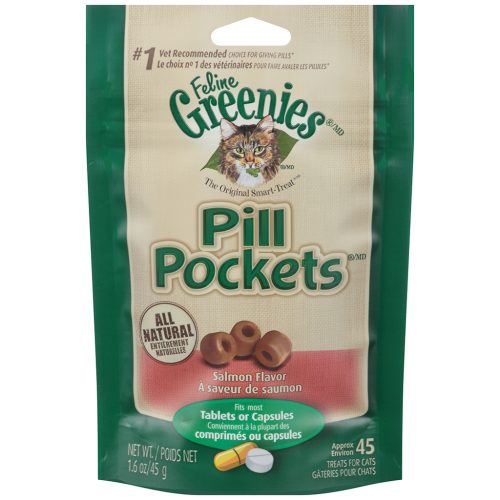 Greenies Pill Pockets Salmon 1.6 OZ