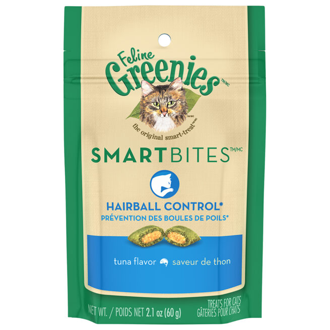 Greenies Smartbites Hairball Tuna 2.1OZ