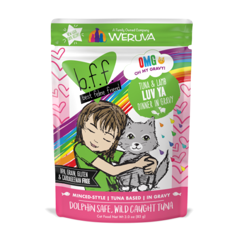 BFF OMG Tuna & Lamb Luv Yas  3 oz Pouch
