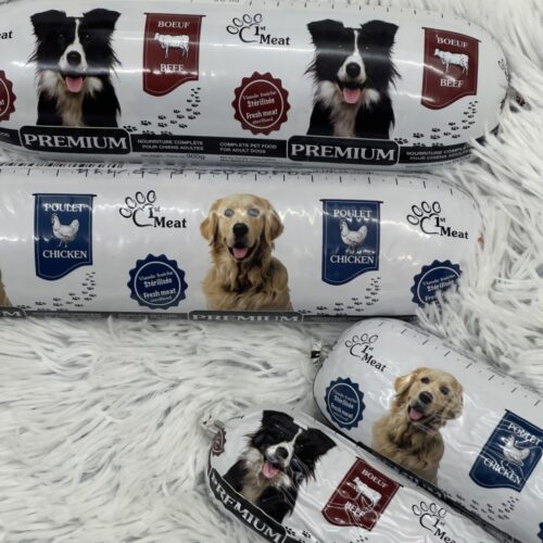 1st Meat Premium Dog Food Sausage-Beef
