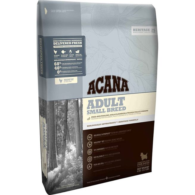 Acana Heritage Adult Small Breed Dog Food 2.27kg