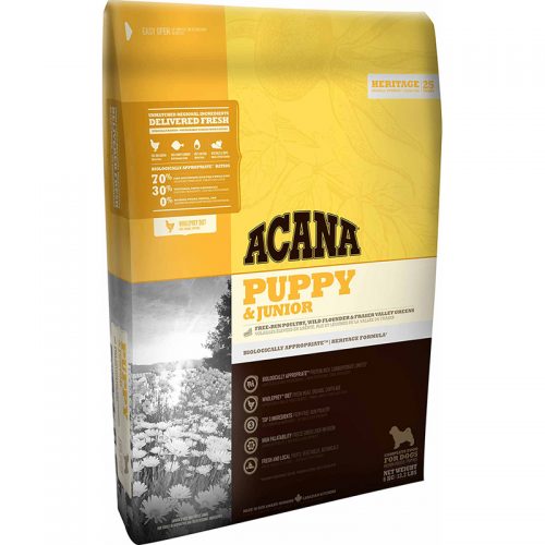 Acana Heritage Puppy & Junior Dog Food 11kg