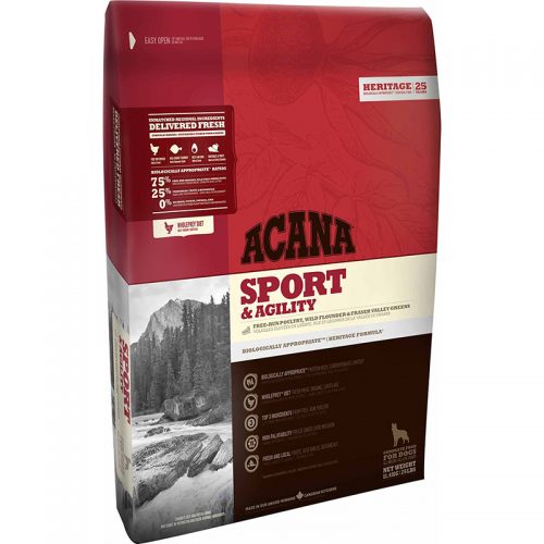 Acana Heritage Sport & Agility Dog Food 11.4kg