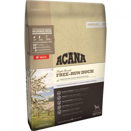 Acana Singles Free-Run Duck Dog Food 1.8kg