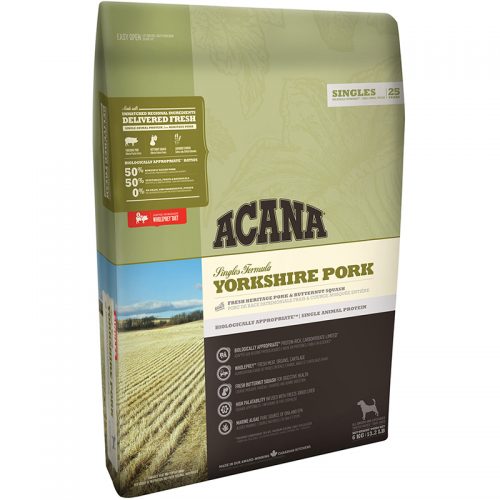 Acana Singles Yorkshire Pork Dog Food 6kg