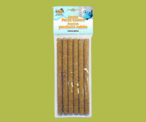 BEAKS SANDED PERCH COVERS SM/6 PACK