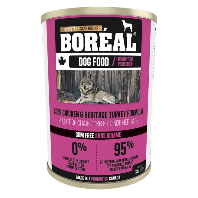 Boréal Canadian Cobb Chicken and Heritage Turkey 369g