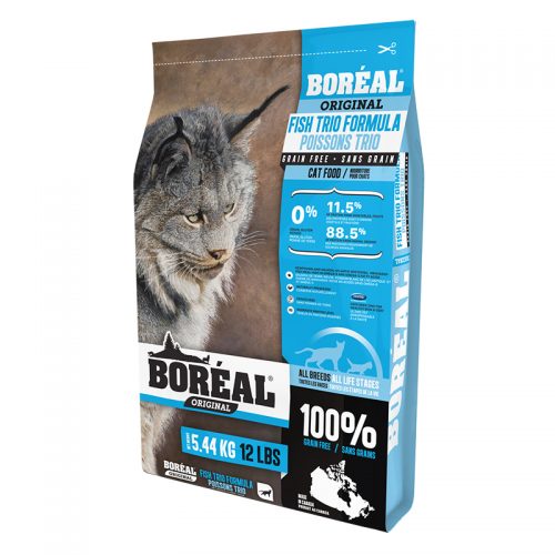 Boréal Original Fish Trio Grain Free Cat Food