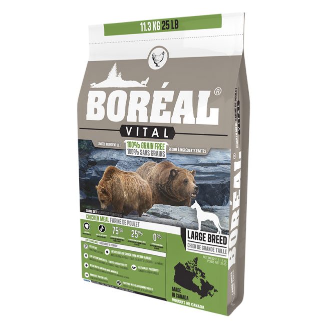 Boréal Vital Large Breed Chicken Meal - Grain Free