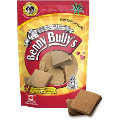 Benny Bully's Dog Liver Chops Original 80g