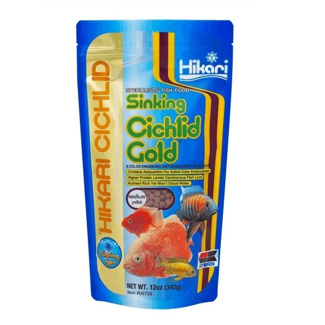 Hikari Cichlid Gold Sinking Medium 12 OZ