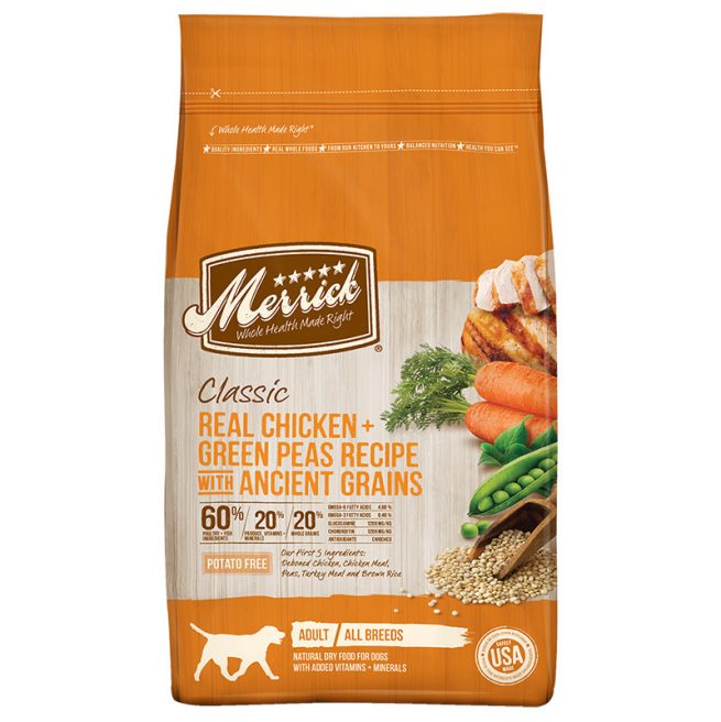Dog-Food-Classic-Adult-Chicken-Green-Peas-Ancient-Grains-25LB