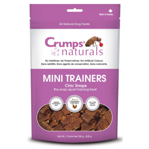 Crumps' Naturals Dog Mini Trainers Chic Snaps 4.2 oz