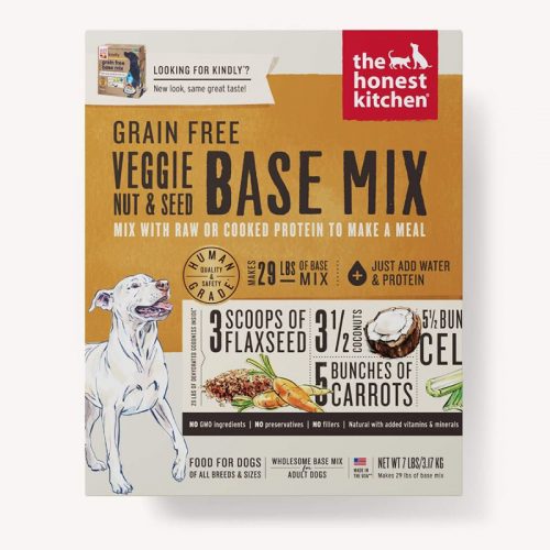 Honest Kitchen Dehydrated Grain Free Veggie, Nut & Seed Base Mix