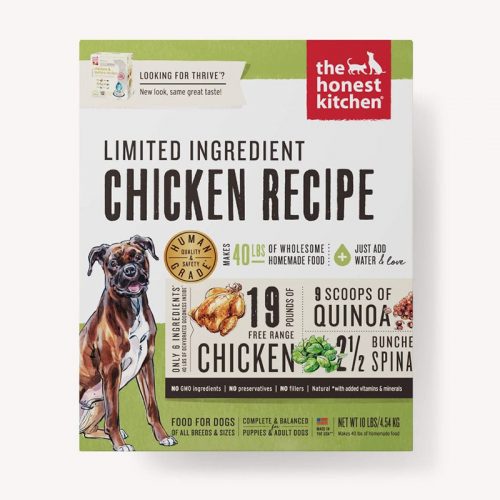 Honest Kitchen Dehydrated Limited Ingredient Chicken Recipe