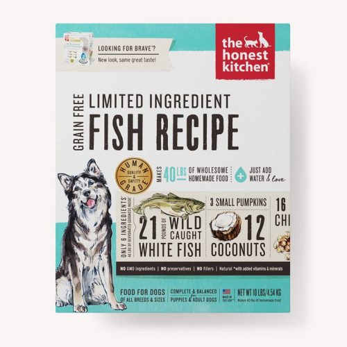 Honest Kitchen Dehydrated Limited Ingredient Fish Recipe