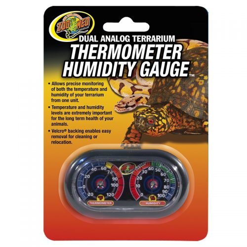 Reptile-Supply-Economy-Dual-Analog-Thermometer-Humidity-Gauge