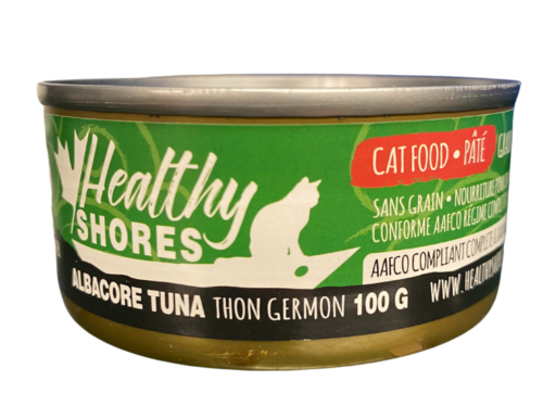 HEALTHY SHORES Albacore Tuna pate Cat Food 100g