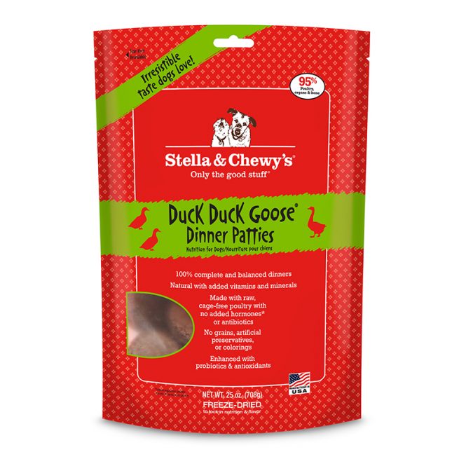 Dog-Food-Freeze-Dried-Duck-Duck-Goose-Dinner-25OZ