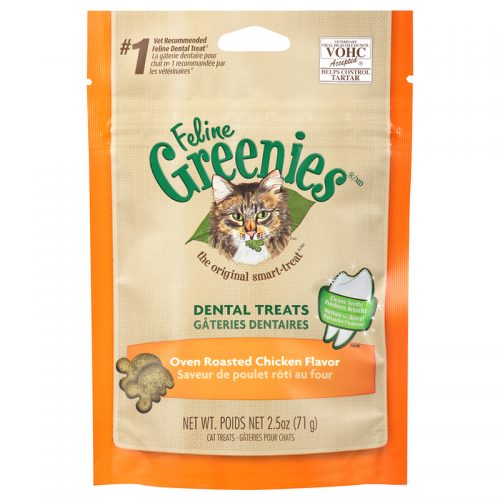 Cat-Treats-Greenies-Feline-Dental-Oven-Roasted-Chicken-2.5OZ