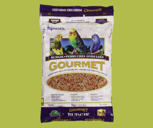 Hagen Gourmet Seed Mix for Budgies - 1 kg (2.2 lbs)