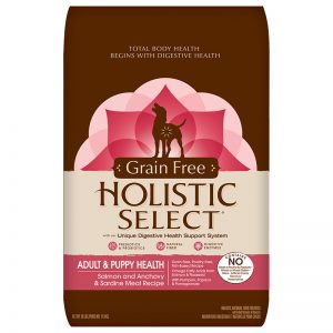 Dog-Food-Holsitic-Select-Grain-Free-Salmon-Anchovy-Sardine-Meal-26LB