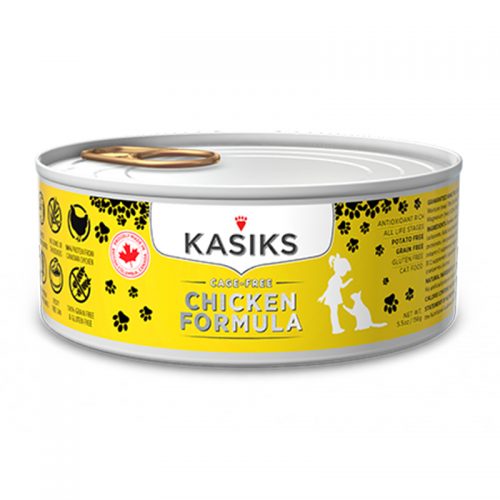 Kasiks Cage-Free Chicken Formula for Cats 156G
