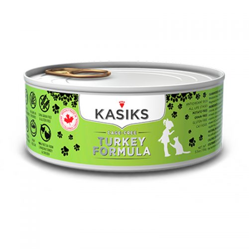 Kasiks Cage-Free Turkey Formula for Cats 156G