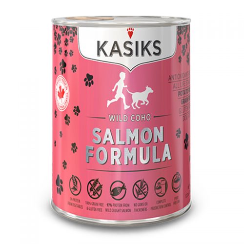 Kasiks Wild Caught Coho Salmon Formula 345g Can
