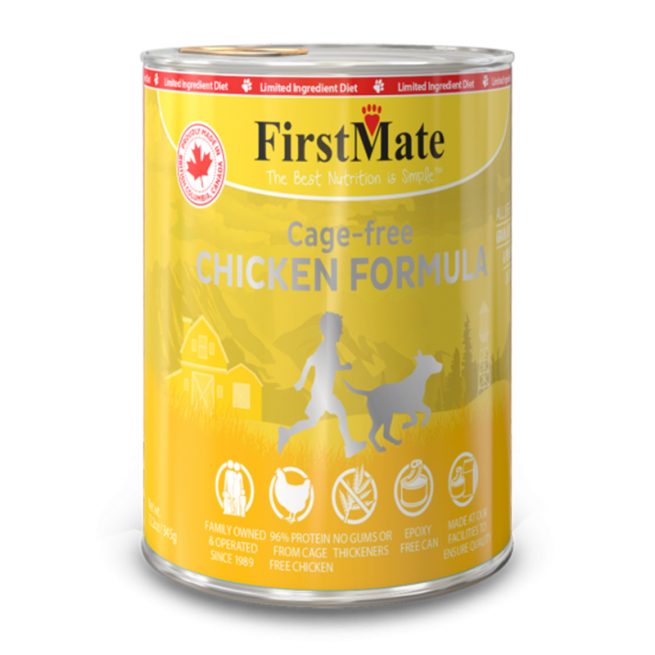 FirstMate Limited Ingredient – Free Run Chicken Formula  354g