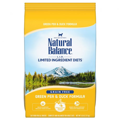 Natural Balance LID Cat Duck & Green Pea 10LB