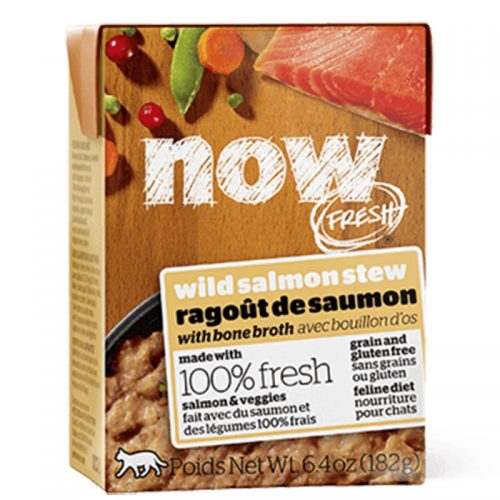 Now Fresh Grain Free Wild Salmon Stew with Bone Broth 6.4OZ