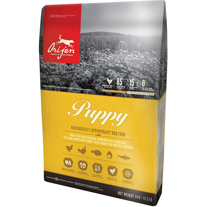 Orijen Puppy Dry Dog Food 11.4kg, All 