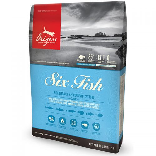 Orijen Six Fish Dry Cat Food 1.8 KG