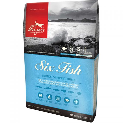Orijen Six Fish Dry Dog Food 11.4kg