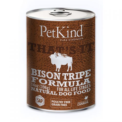 PetKind Bison Tripe 395g Can