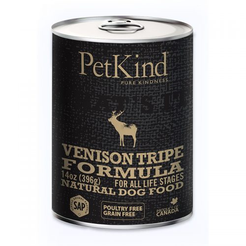 PetKind Venison Tripe 396g Can