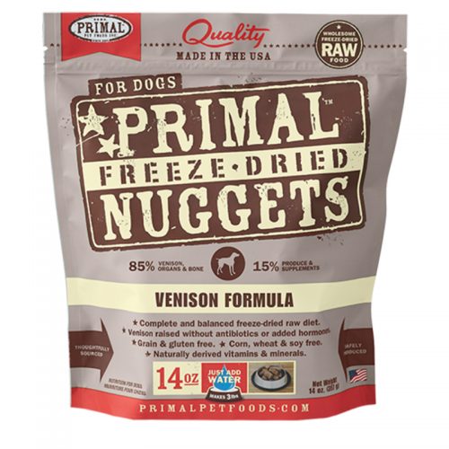 Primal Raw Freeze-Dried Canine Venison Formula