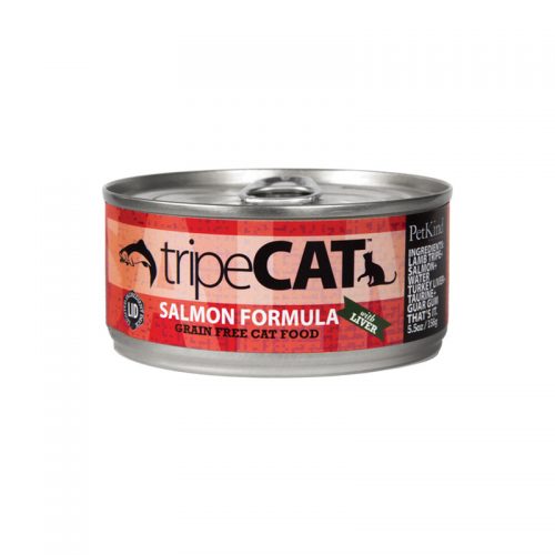 Petkind Salmon Formula Grain Free Cat Food with Liver 5.5oz