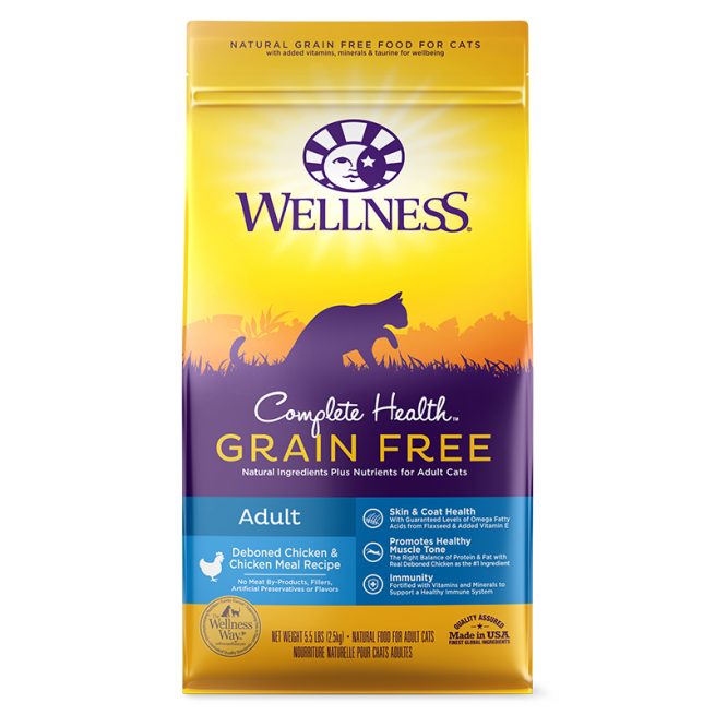 Cat-Food-Wellness-Complete-Health-Cat-Grain-Free-Chicken-2LB-4OZ-6
